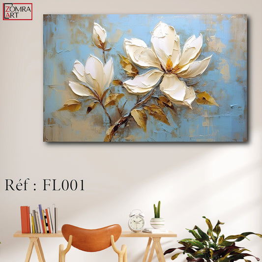 TABLEAU FLORAL 001